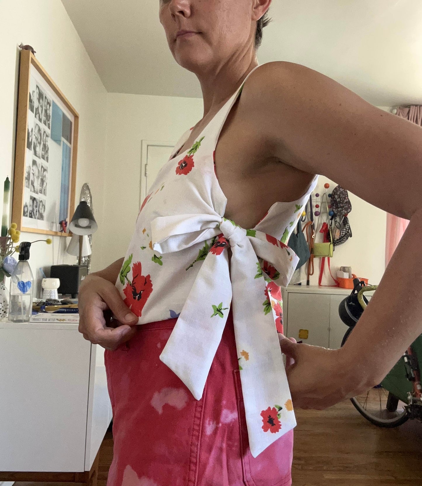 Ginger Tie Top Sewing Pattern PDF