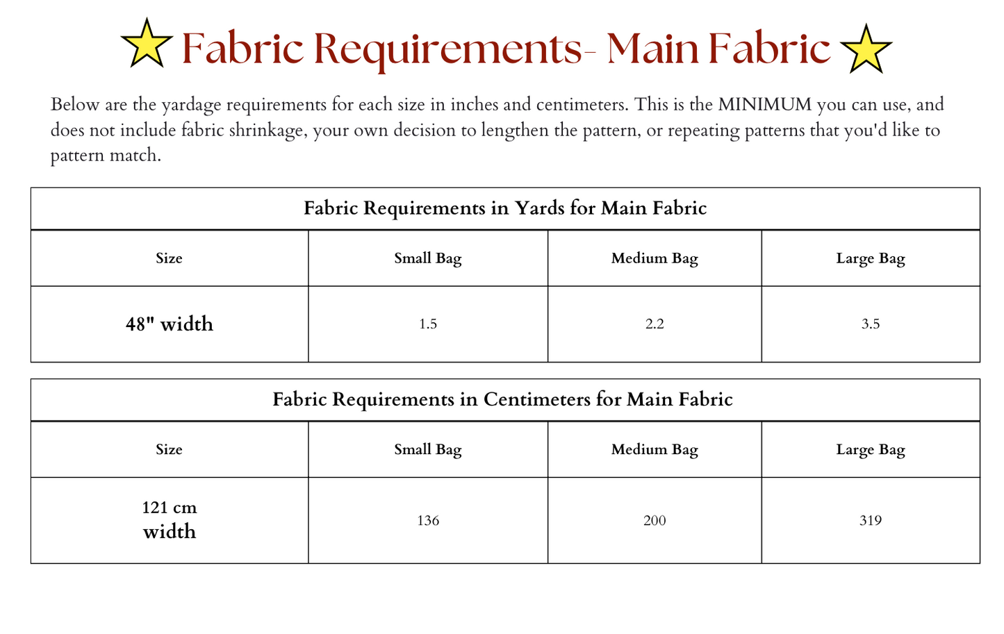 Bow Bag Sewing Pattern