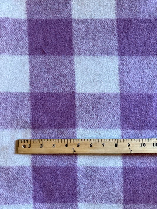 Wool Plaid Knit