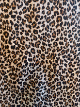Load image into Gallery viewer, Leopard Denim Fabric
