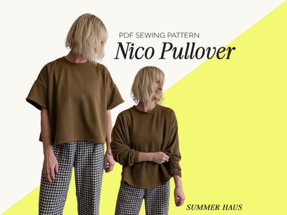 Summer Haus Nico Pullover Pattern