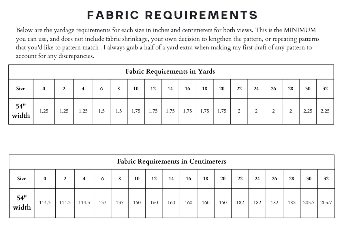 Ginger Tie Top Sewing Pattern PDF – Small Museum