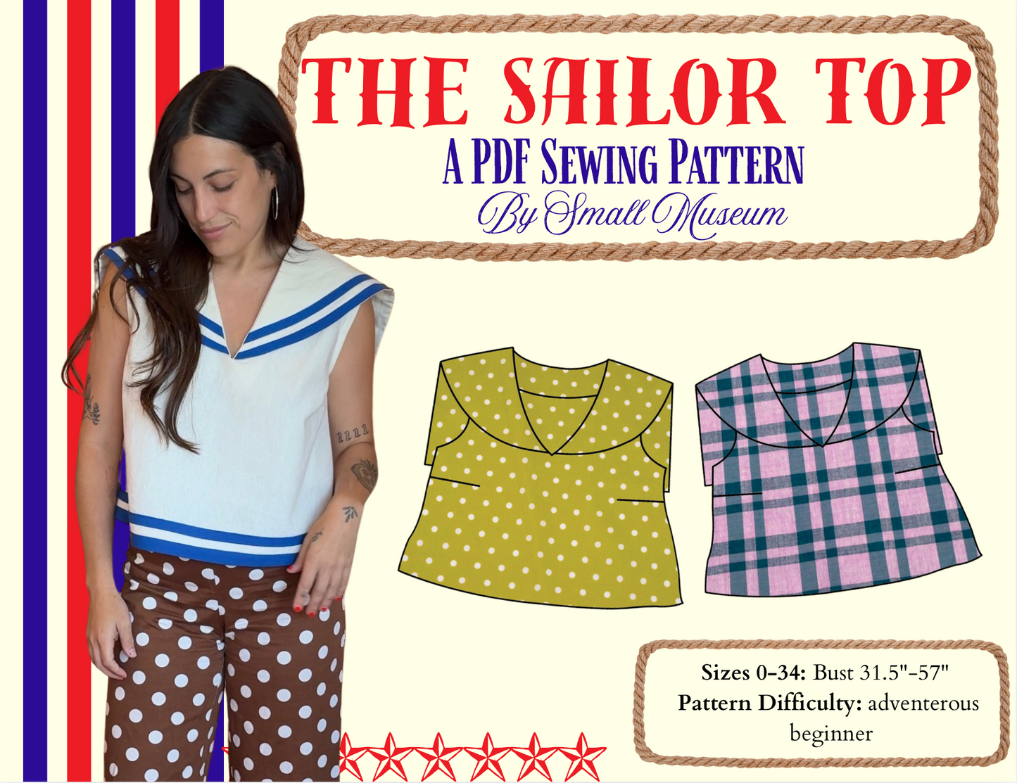 Sailor Top Sewing Pattern