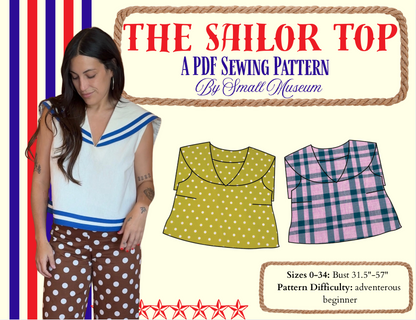Sailor Top Sewing Pattern